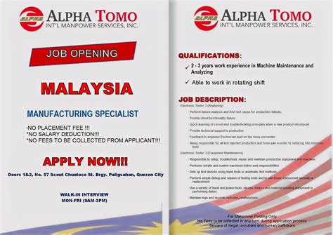 alphatomo photos|Alpha Tomo (9) Int'l. Manpower Services, Incorporated .